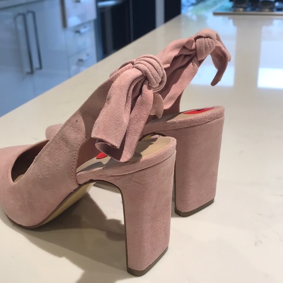 Pink Suede Sling-backs/ NWT - Picture 2 of 4